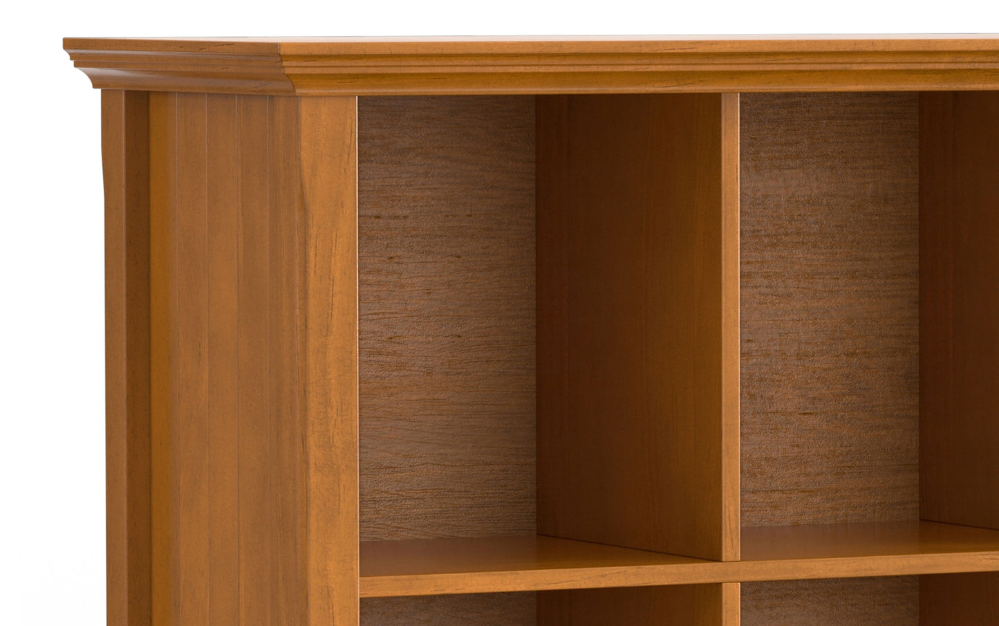 Light Golden Brown | Acadian 8 Cube Storage / Sofa Table