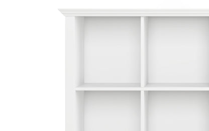 White | Acadian 8 Cube Storage / Sofa Table