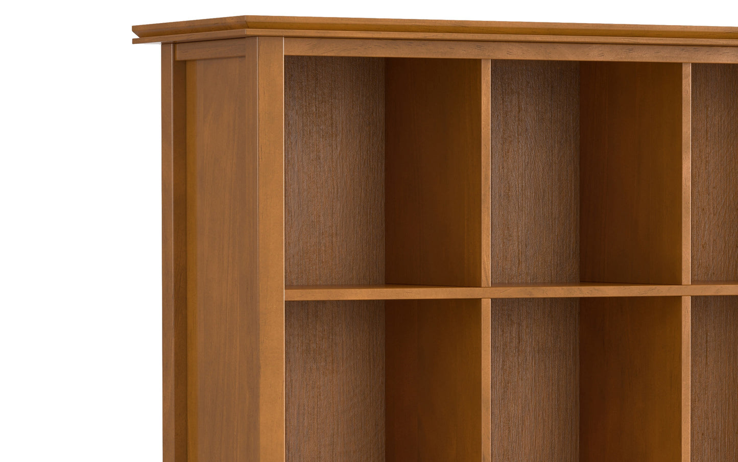 Light Golden Brown | Acadian Nine Cube Bookcase & Storage Unit