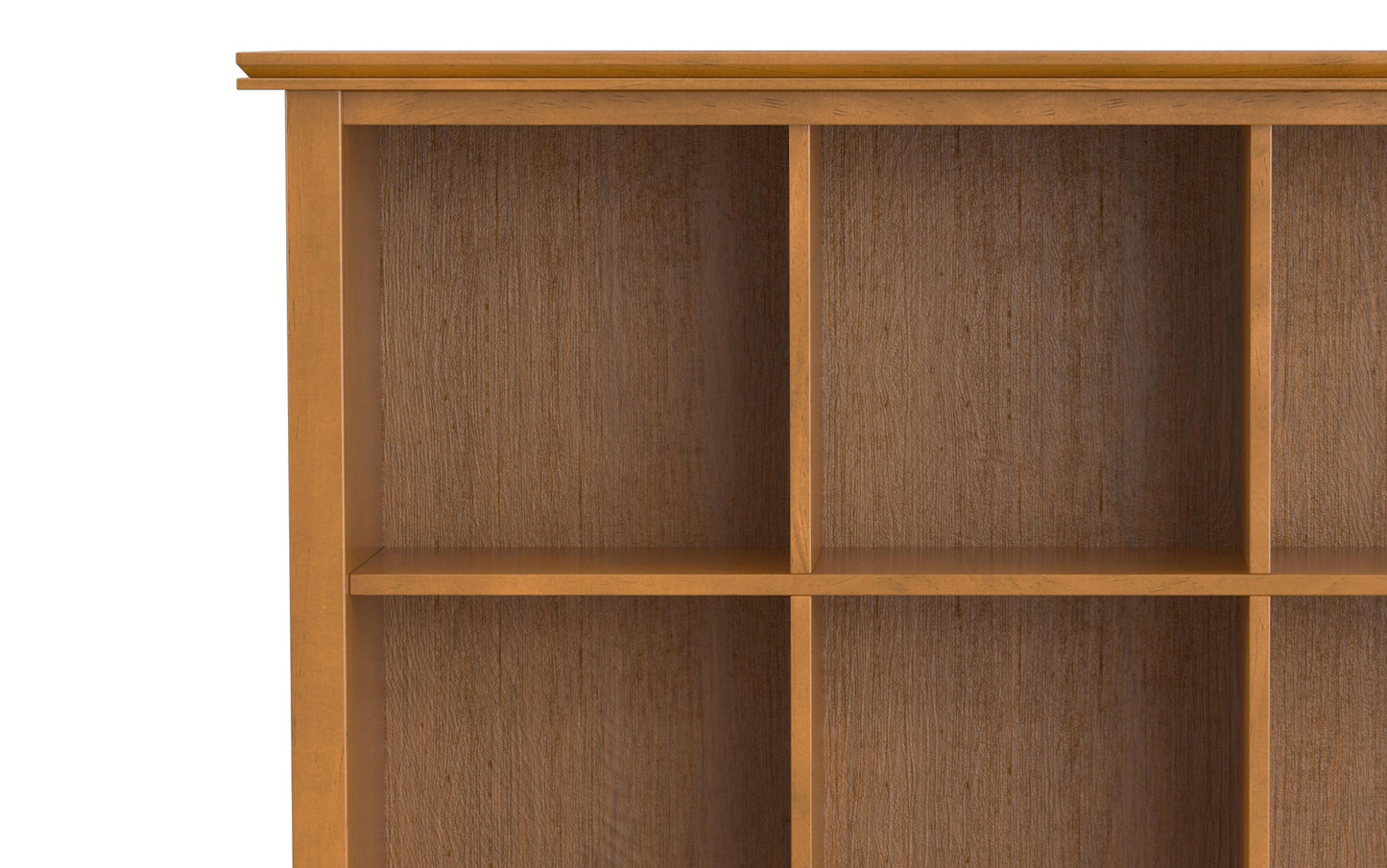 Light Golden Brown | Acadian Nine Cube Bookcase & Storage Unit