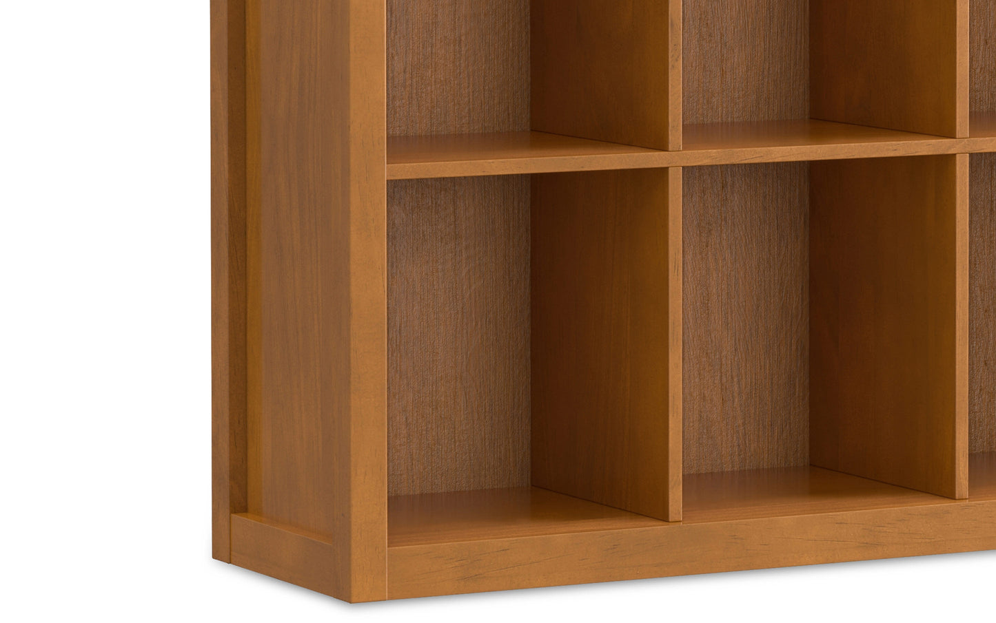 Light Golden Brown | Acadian Nine Cube Bookcase & Storage Unit