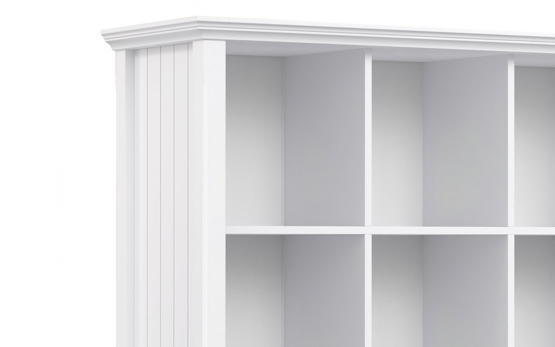 White | Acadian 12 Cube Storage