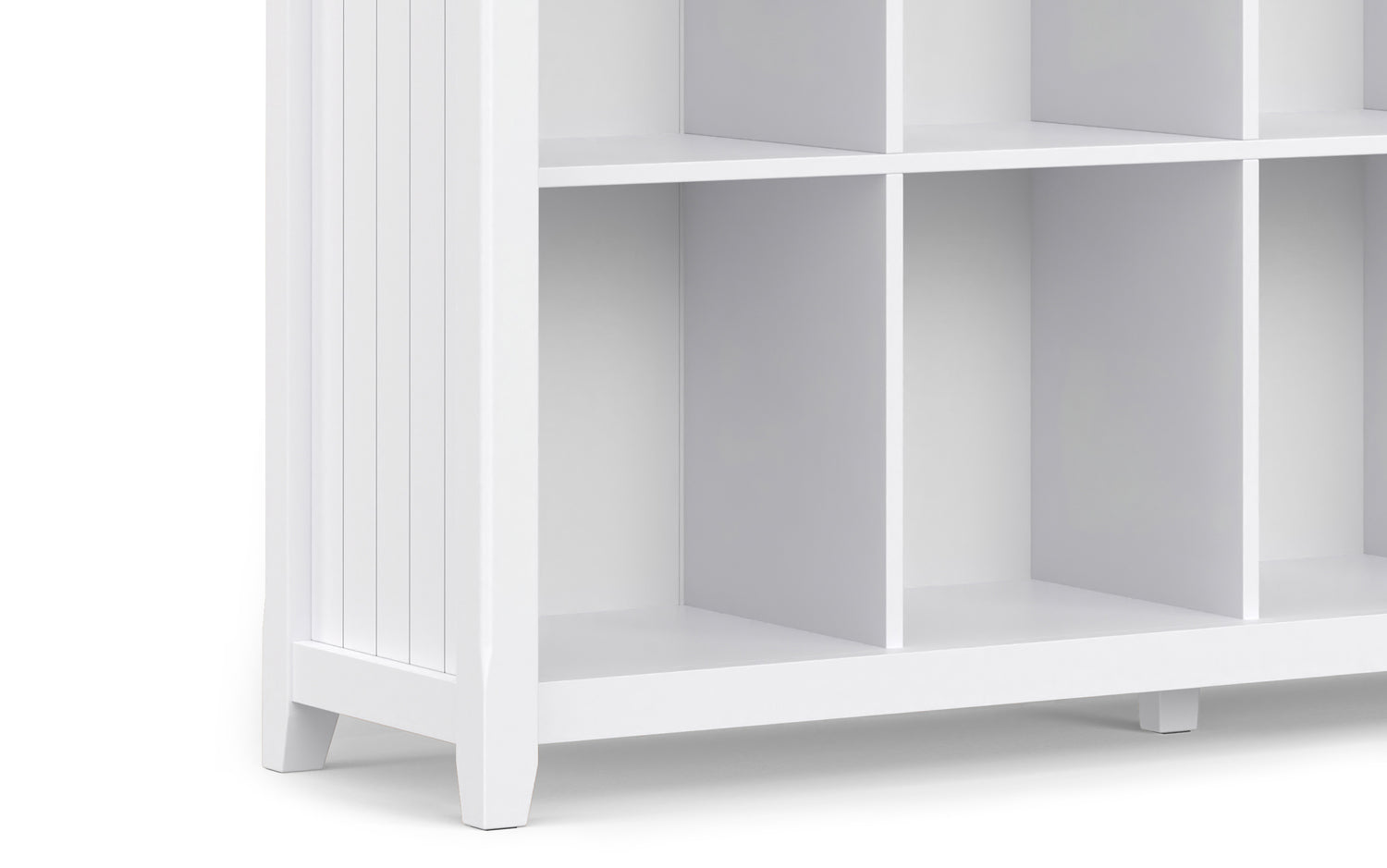 White | Acadian 12 Cube Storage