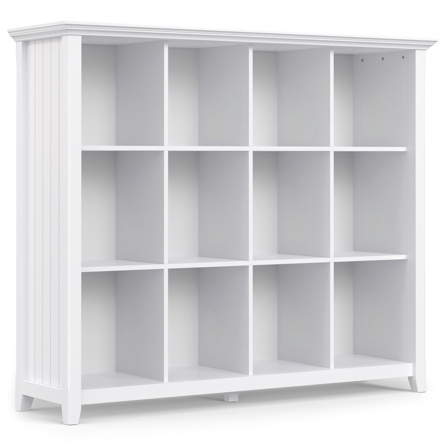 White | Acadian 12 Cube Storage