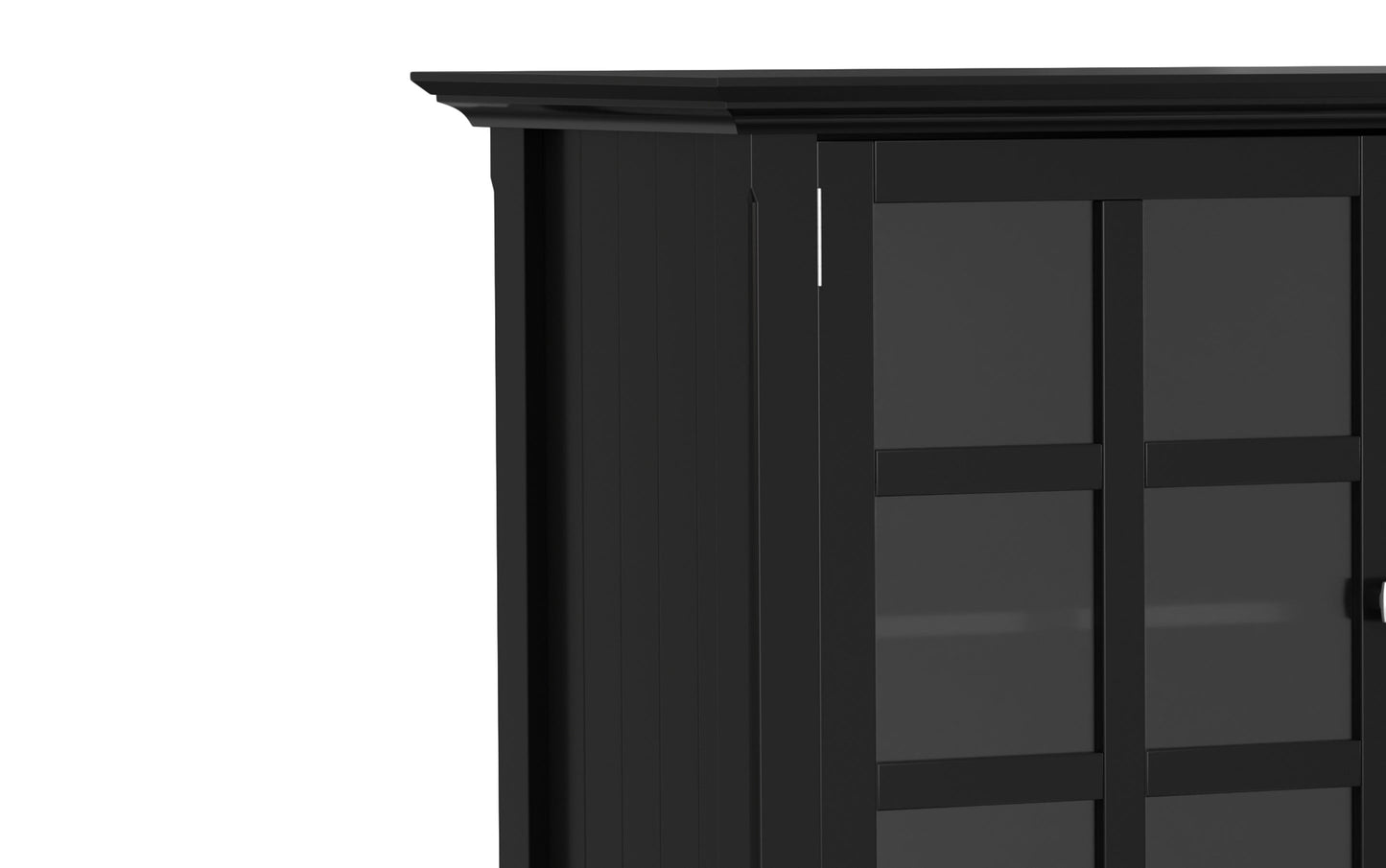 Black | Acadian Wide Storage Cabinet