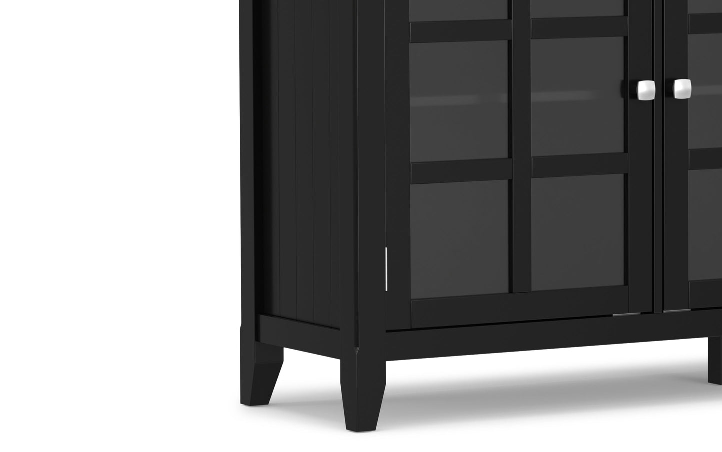 Black | Acadian Wide Storage Cabinet