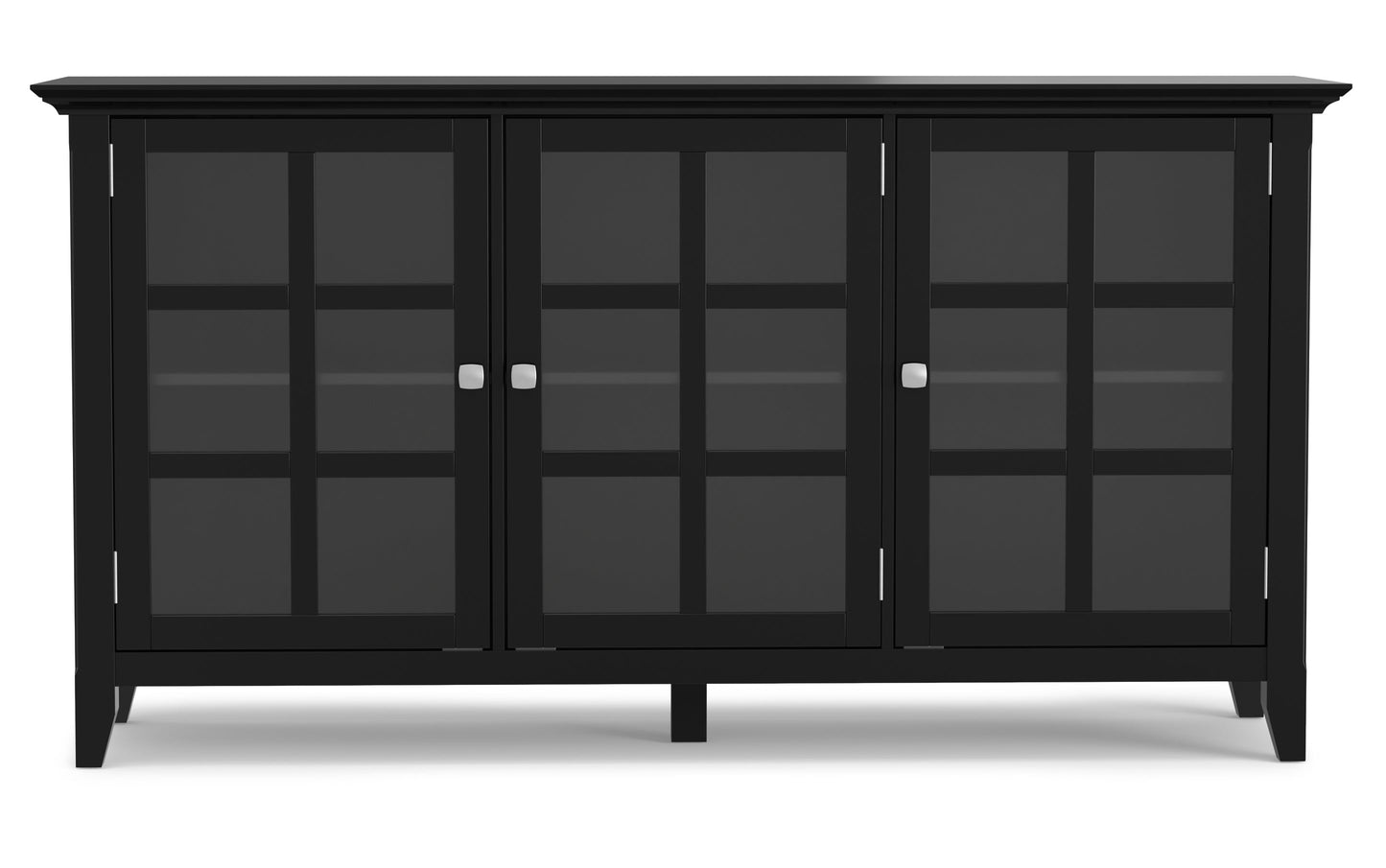 Black | Acadian Wide Storage Cabinet