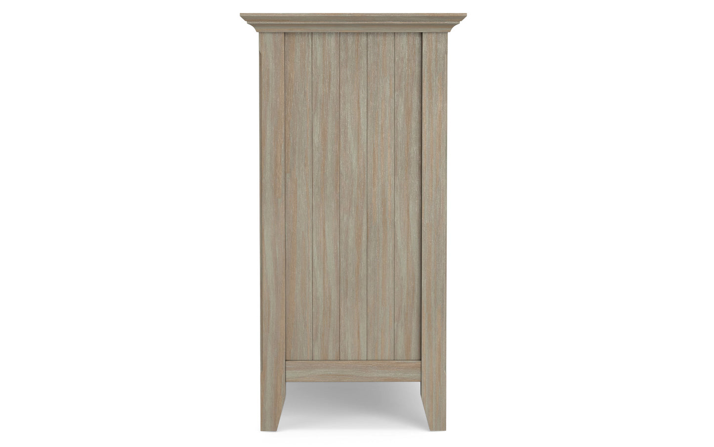 Distressed Grey | Acadian Wide Storage Cabinet