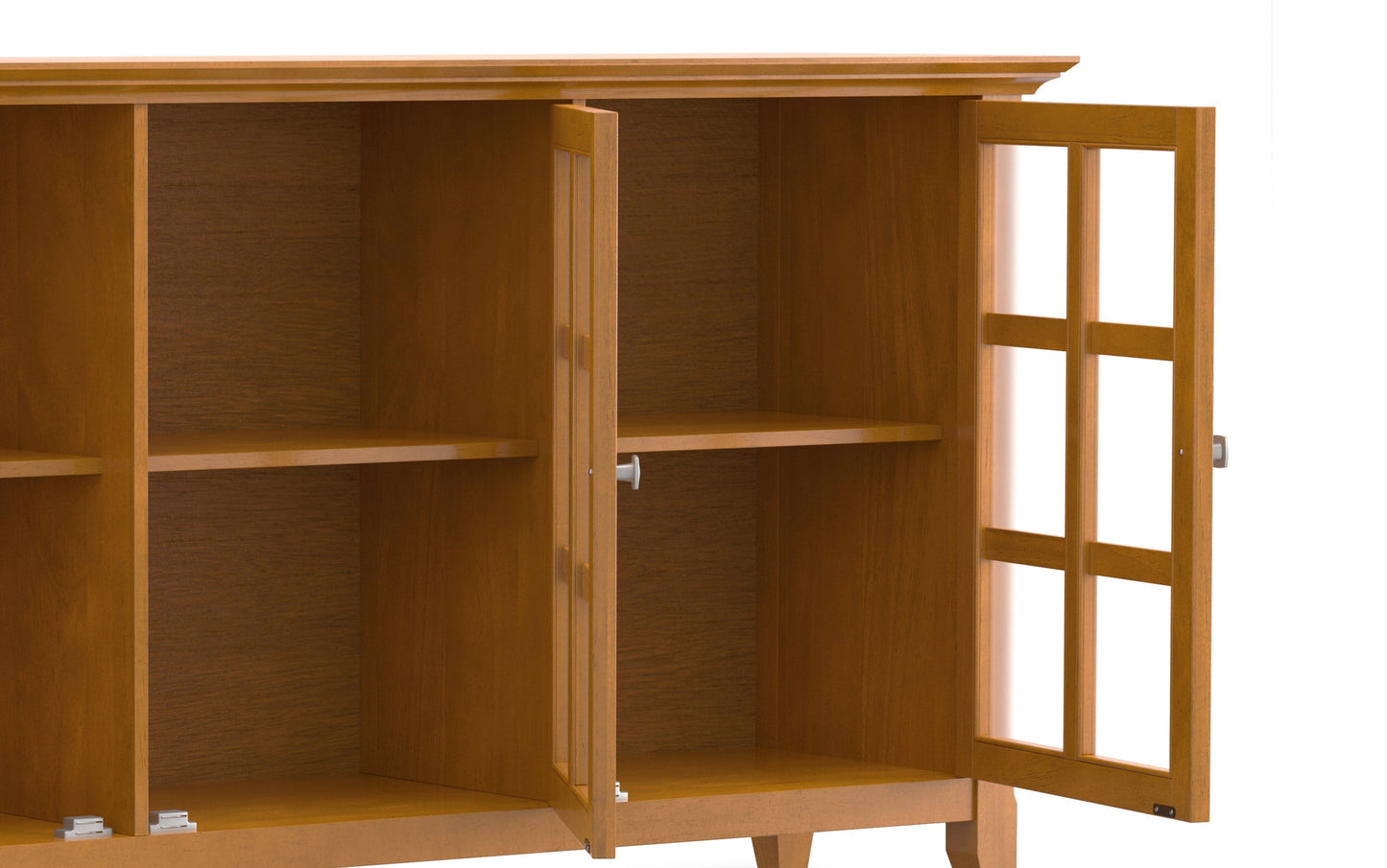 Light Golden Brown | Acadian Wide Storage Cabinet