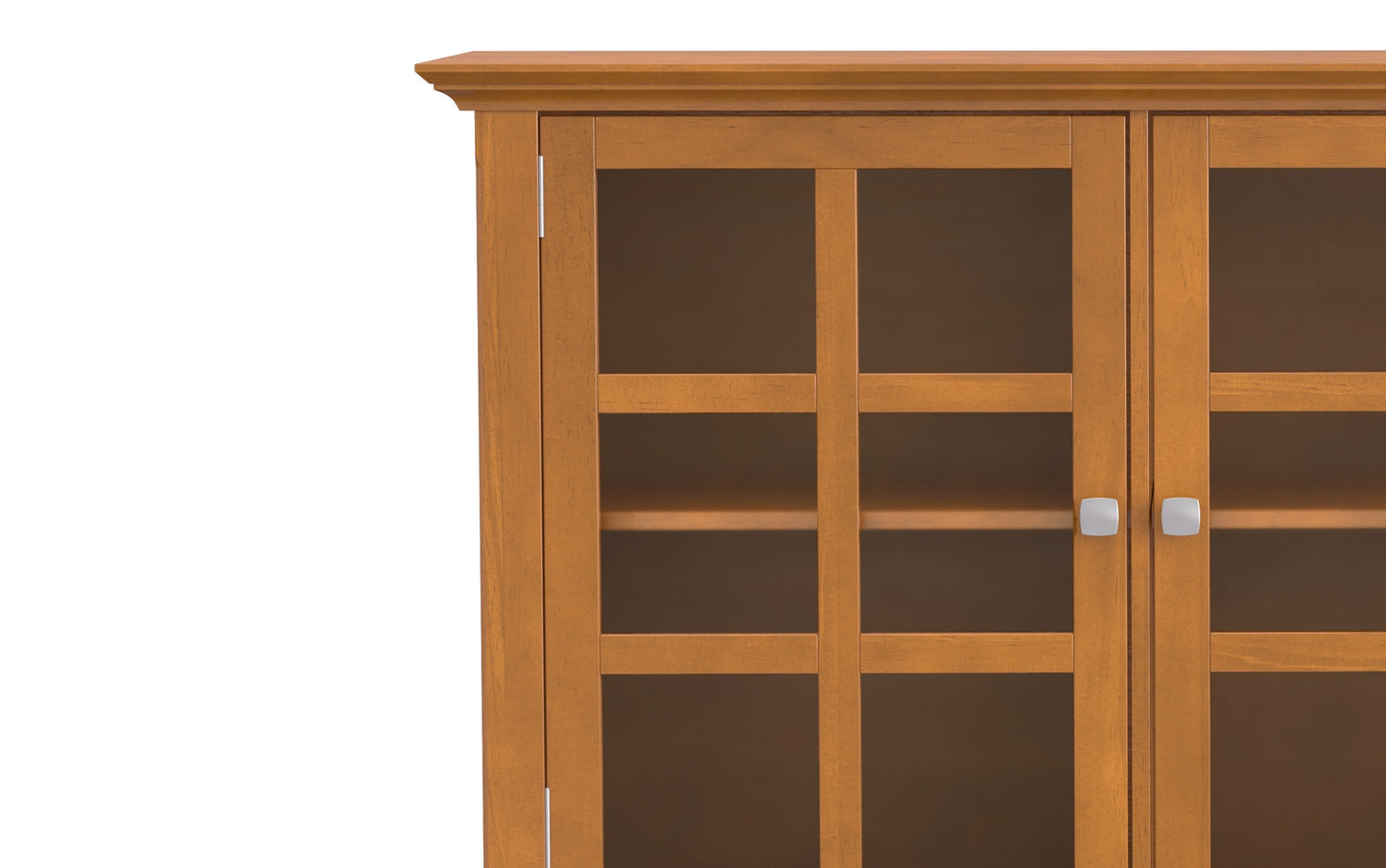 Light Golden Brown | Acadian Wide Storage Cabinet