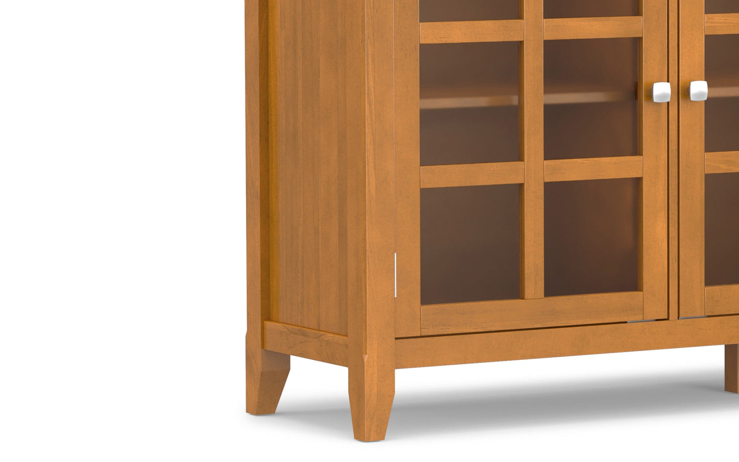 Light Golden Brown | Acadian Wide Storage Cabinet