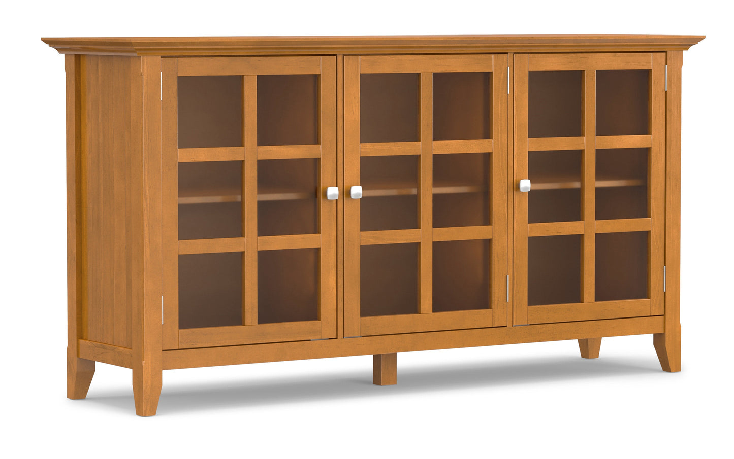 Light Golden Brown | Acadian Wide Storage Cabinet