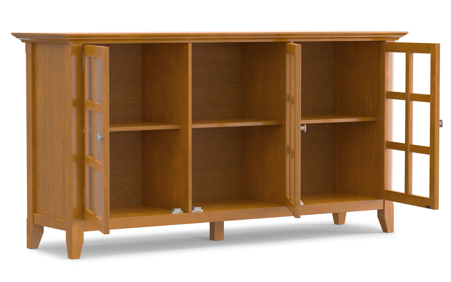 Light Golden Brown | Acadian Wide Storage Cabinet