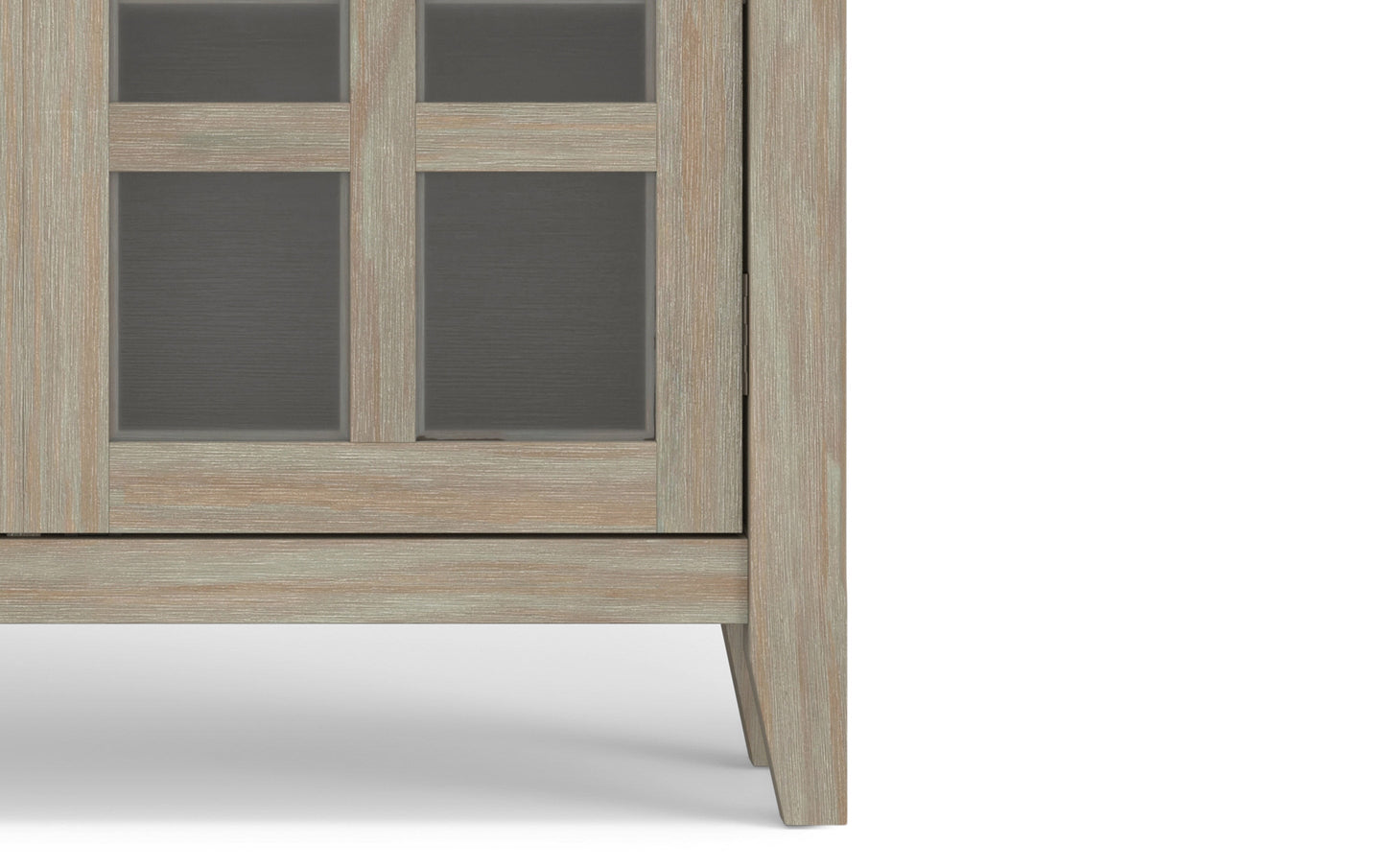 Distressed Grey | Acadian Entryway Storage Cabinet