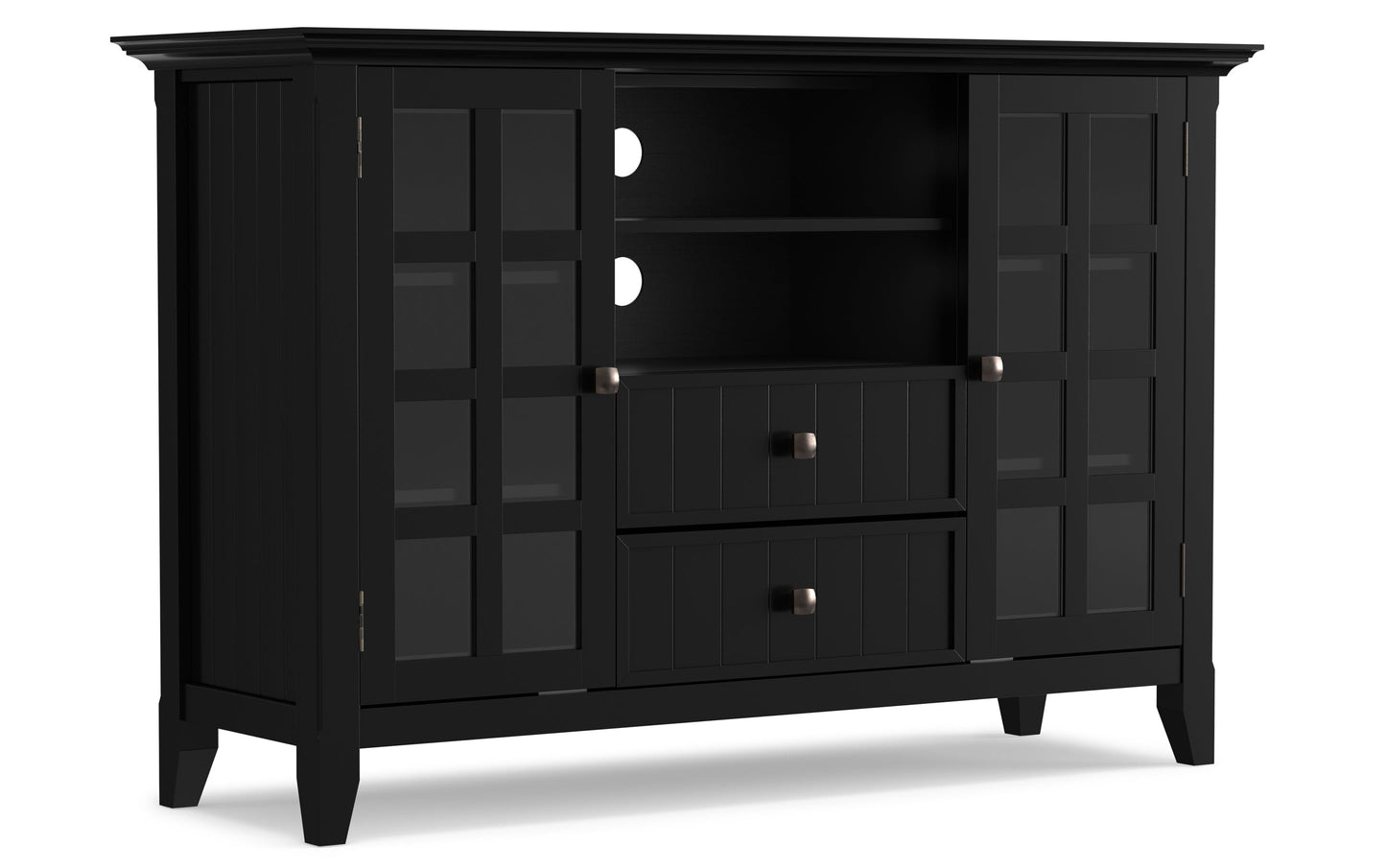 Black | Acadian Tall TV Stand