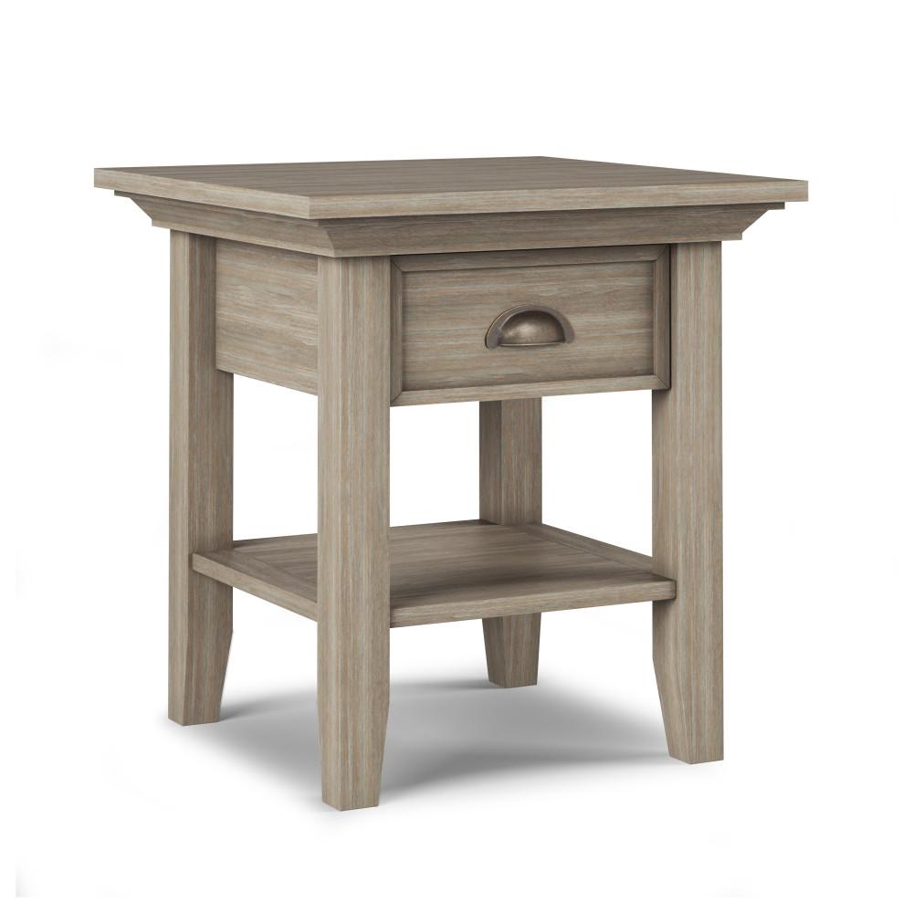 Distressed Grey | Redmond 19 inch End Side Table