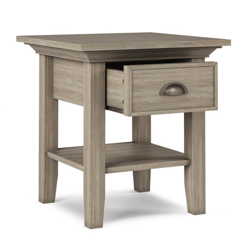 Distressed Grey | Redmond 19 inch End Side Table