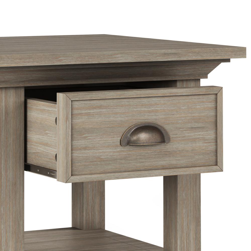 Distressed Grey | Redmond 19 inch End Side Table