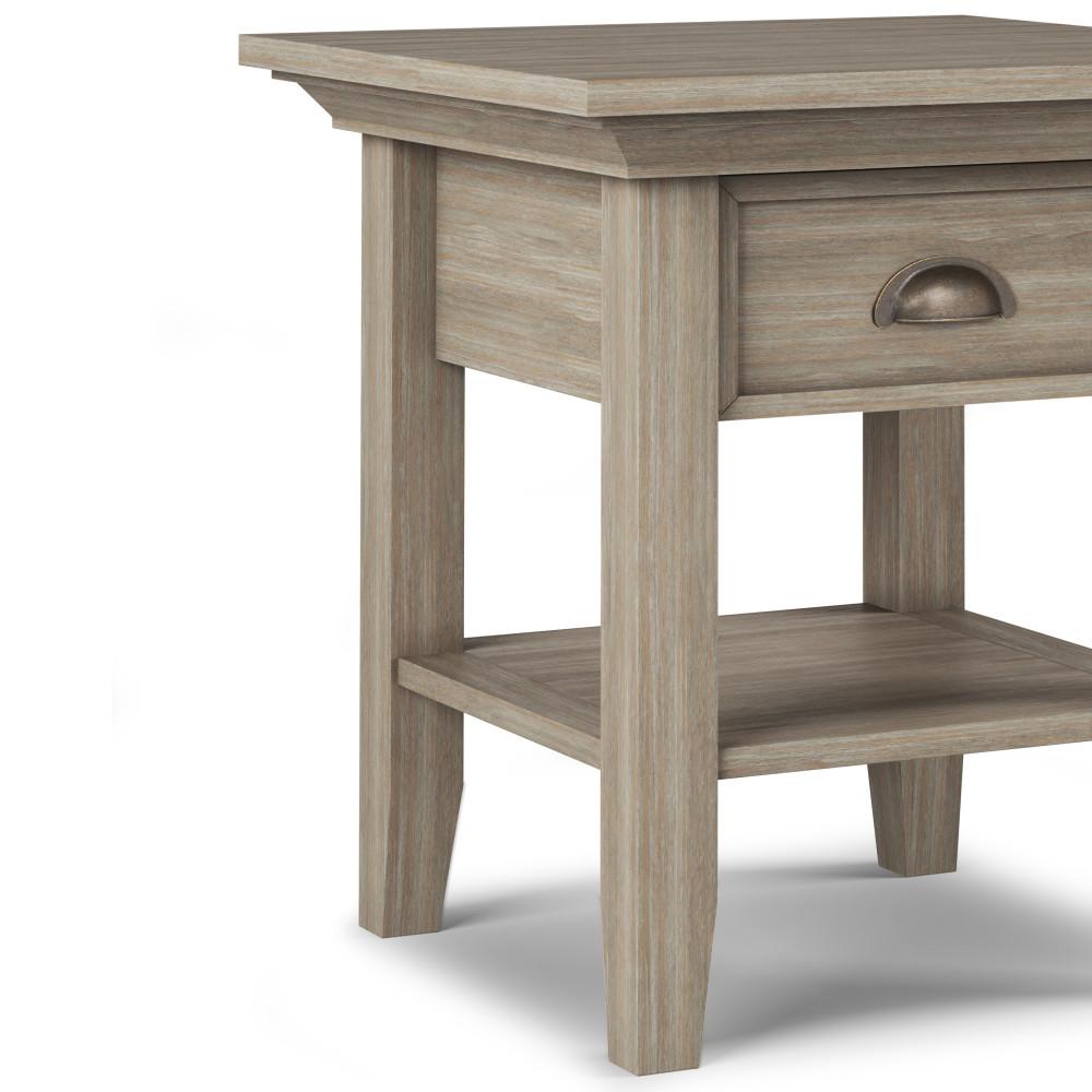 Distressed Grey | Redmond 19 inch End Side Table