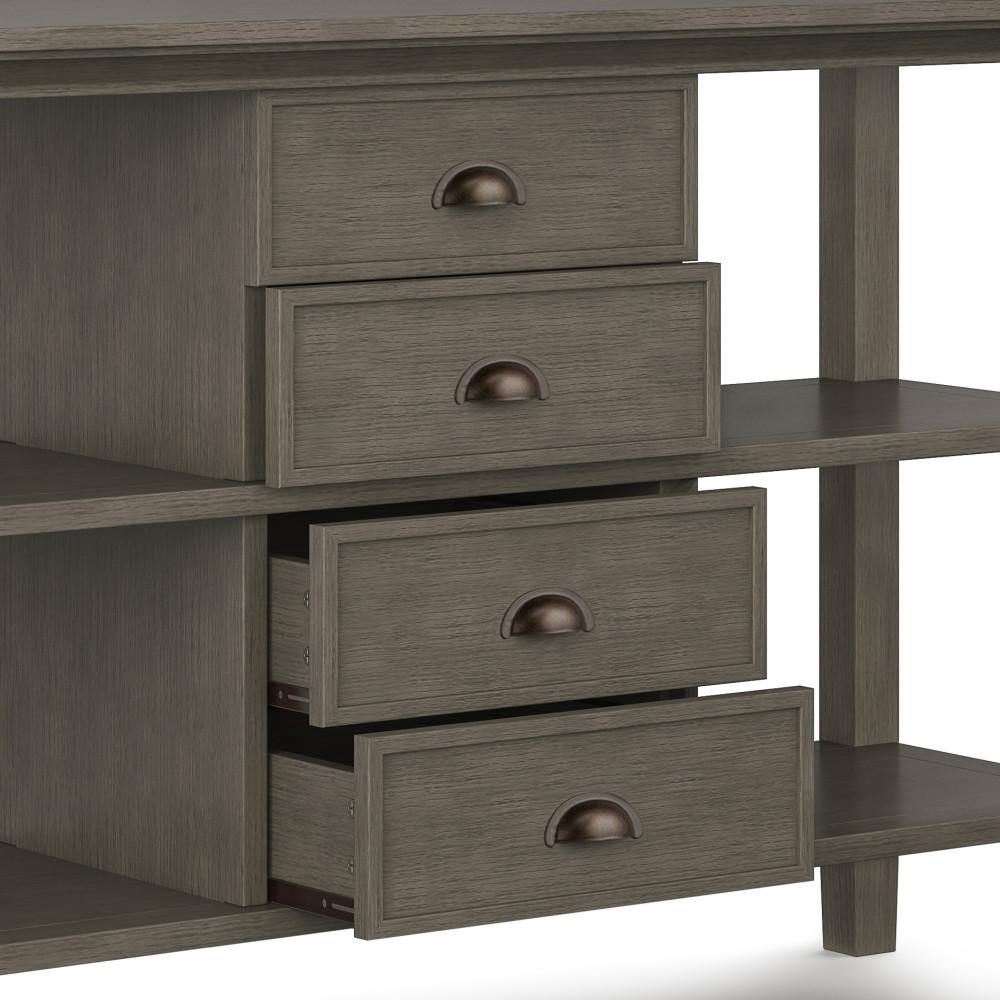 Farmhouse Grey | Redmond 54 inch Console Sofa Table