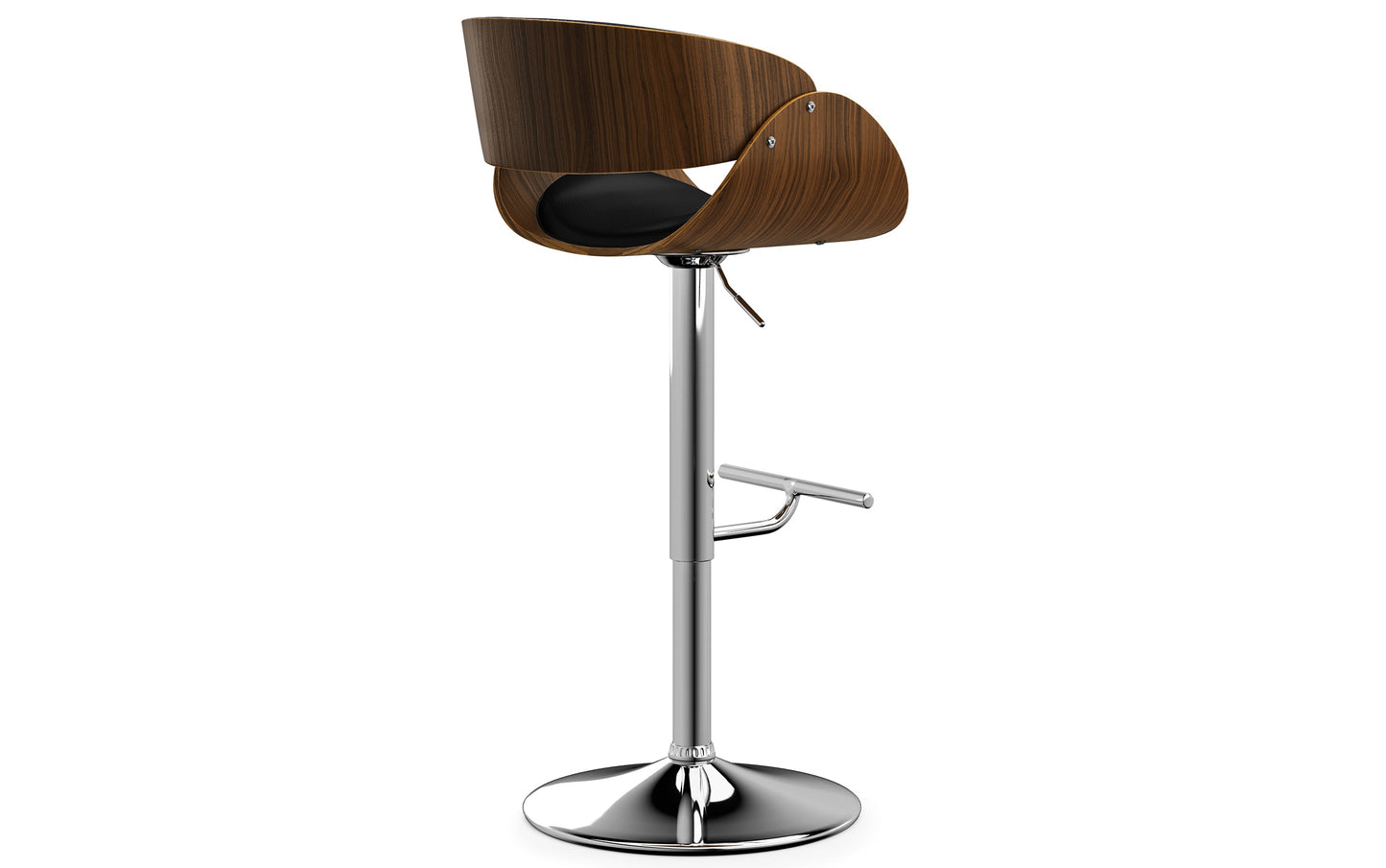 Black | Amery Adjustable Swivel Bar Stool