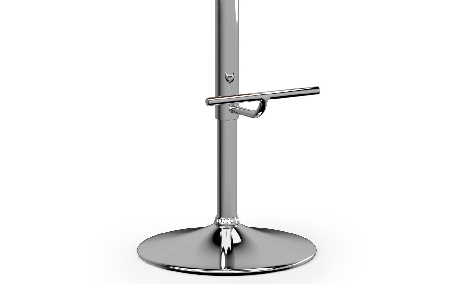 White | Amery Adjustable Swivel Bar Stool