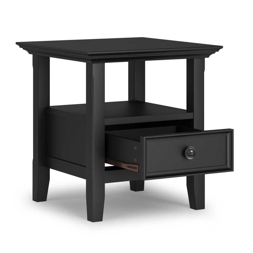 Black | Amherst End Side Table