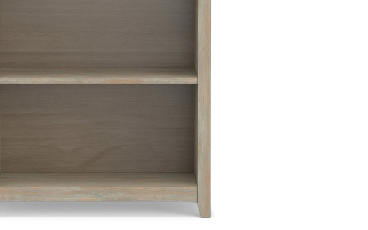 Distressed Grey | Amherst 5 Shelf Bookcase