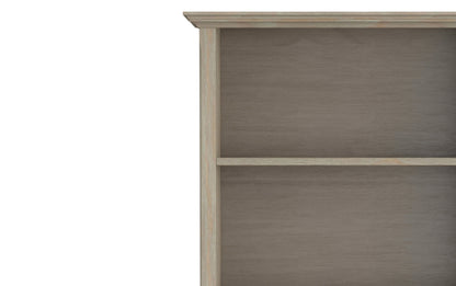 Distressed Grey | Amherst 5 Shelf Bookcase