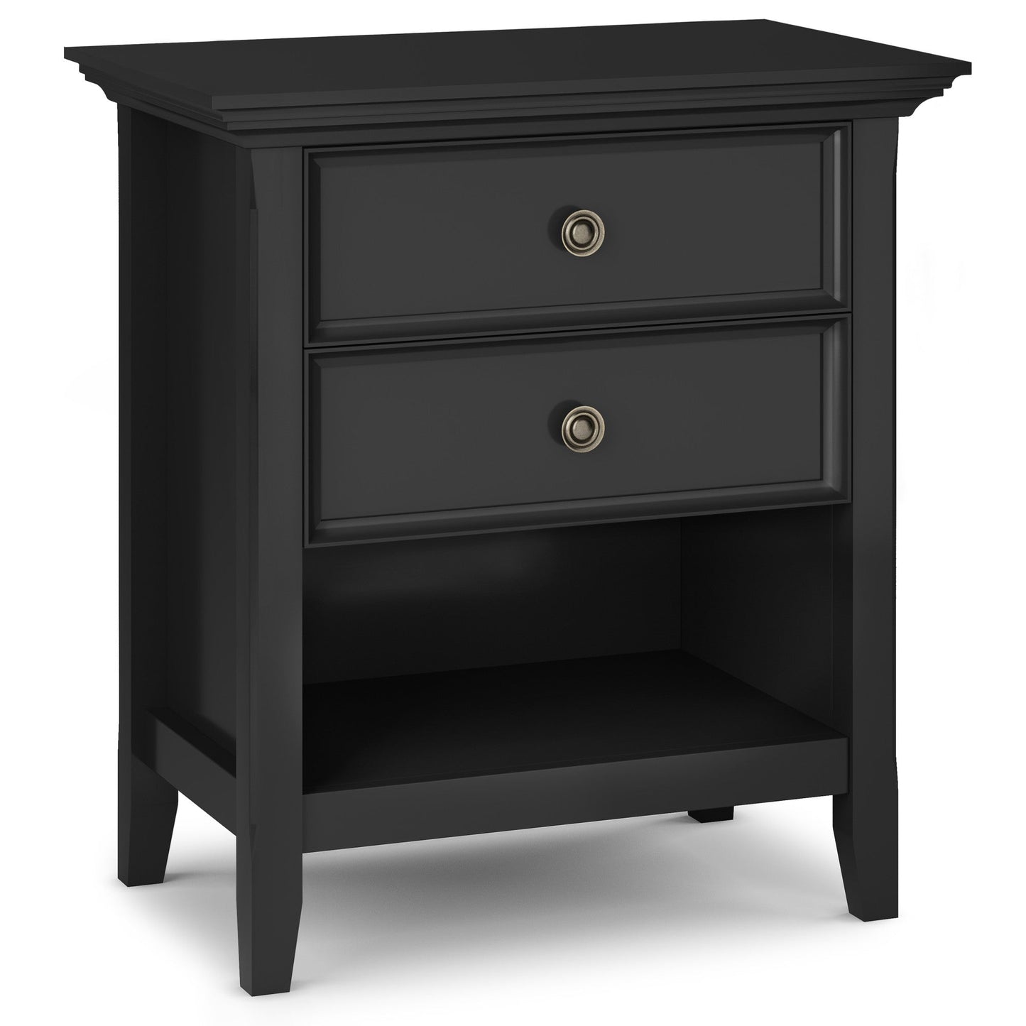 Black | Amherst Bedside Table