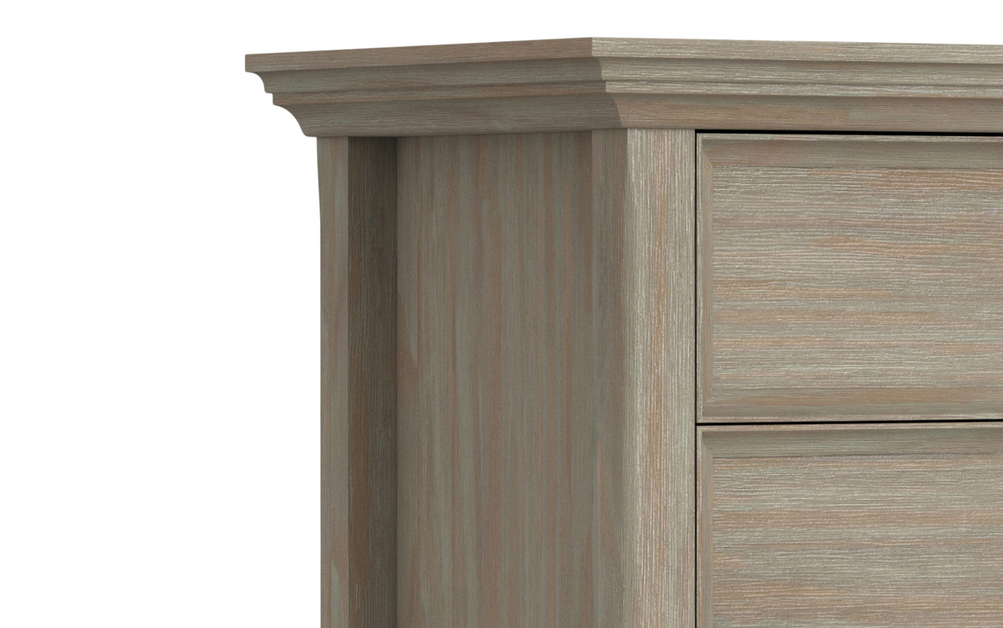 Distressed Grey | Amherst Bedside Table