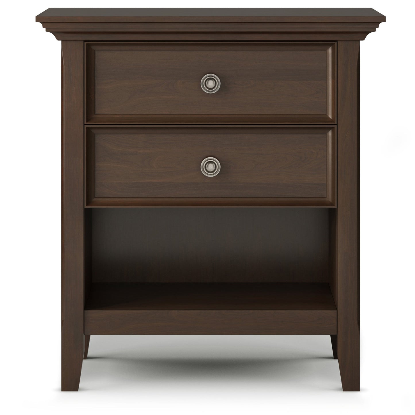 Natural Aged Brown | Amherst Bedside Table