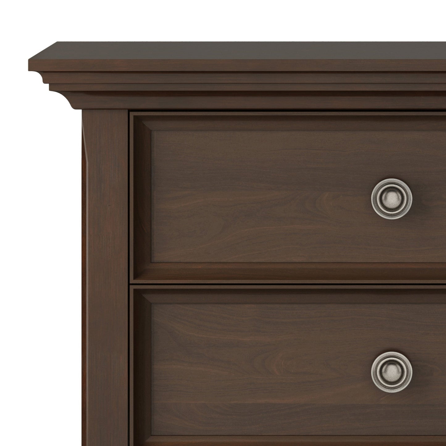 Natural Aged Brown | Amherst Bedside Table