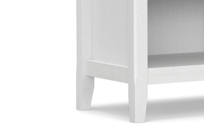 White | Amherst Bedside Table