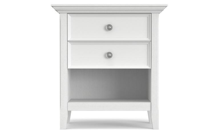 White | Amherst Bedside Table