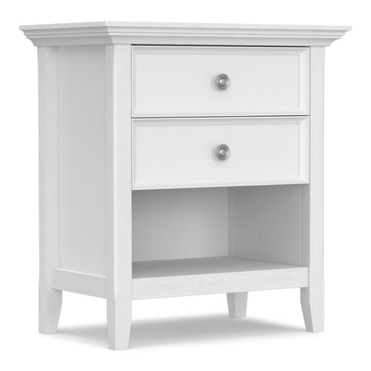 White | Amherst Bedside Table