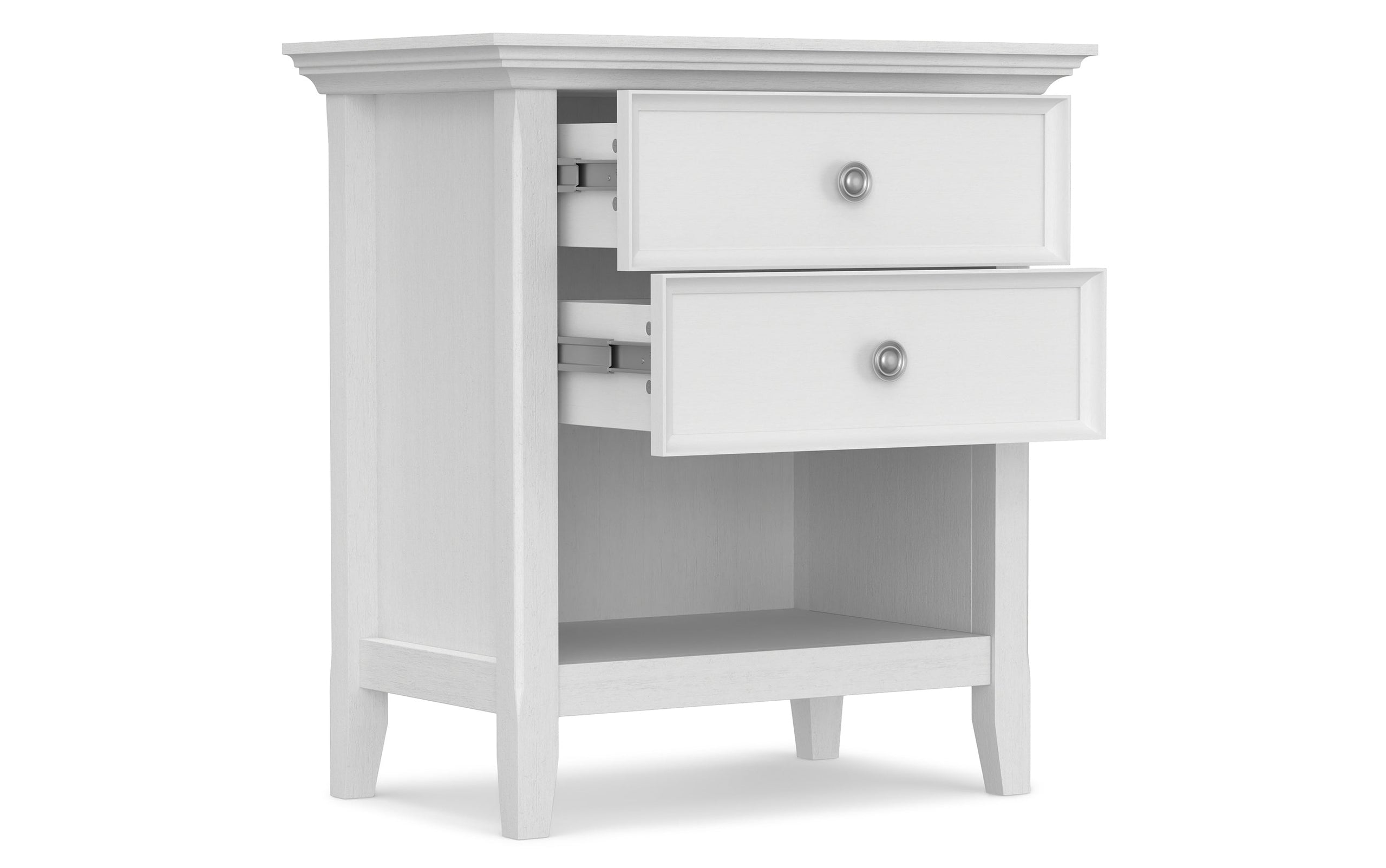 White | Amherst Bedside Table