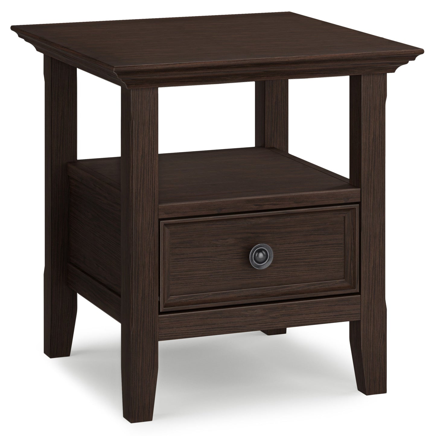 Farmhouse Brown | Amherst End Side Table