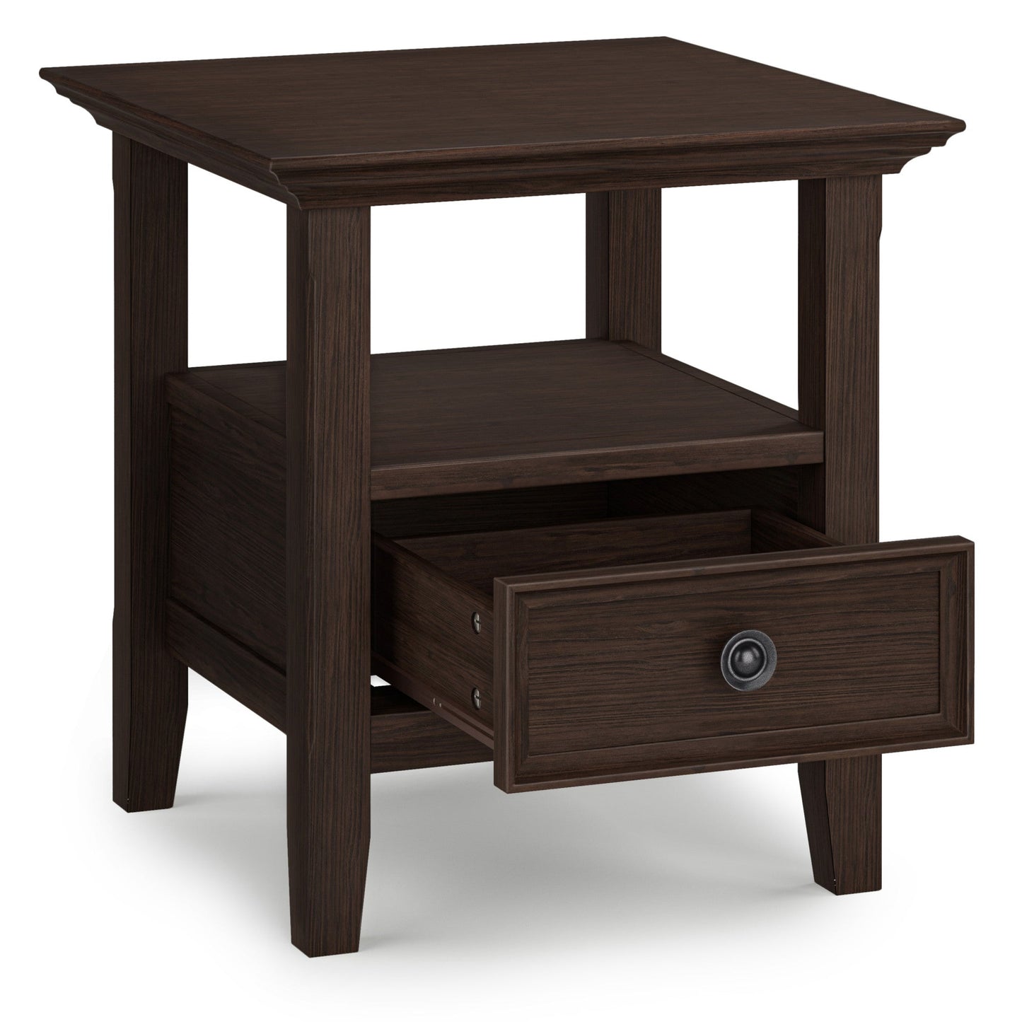 Farmhouse Brown | Amherst End Side Table