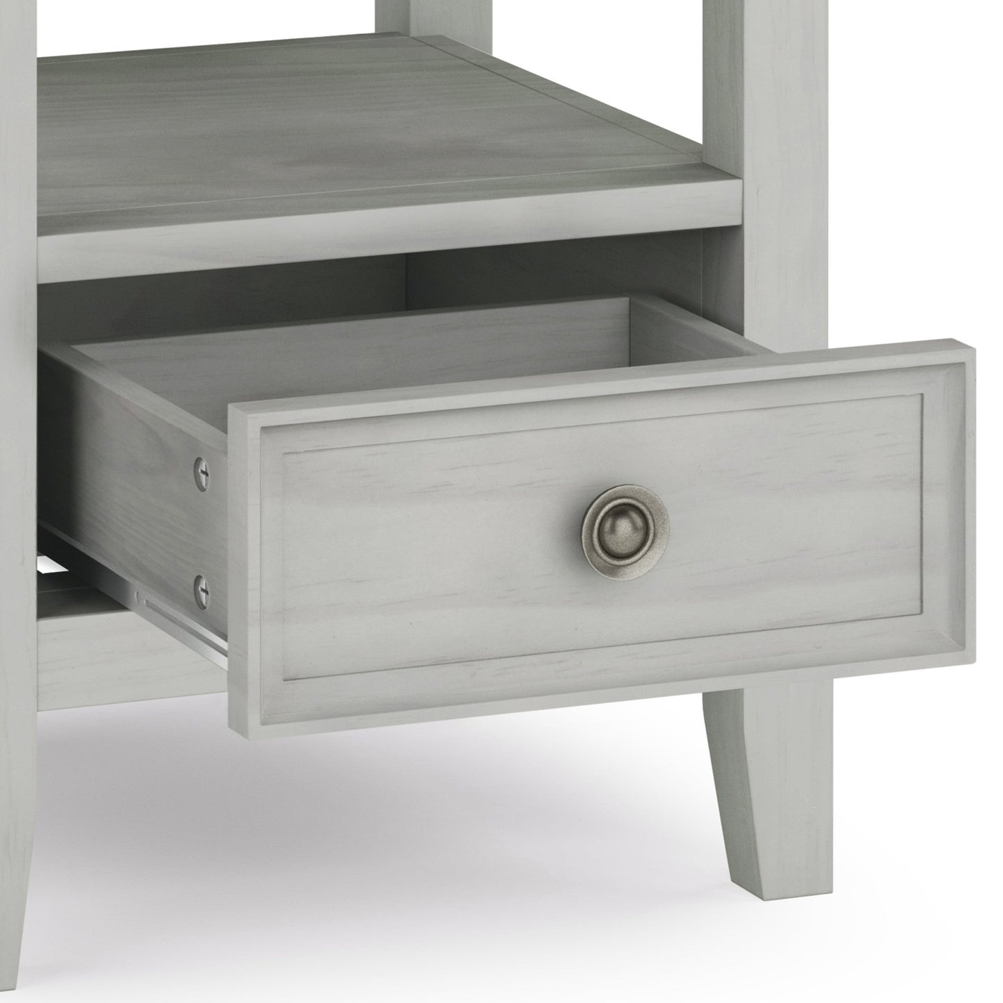 Fog Grey | Amherst End Side Table