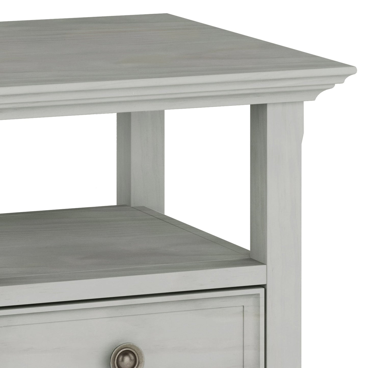 Fog Grey | Amherst End Side Table