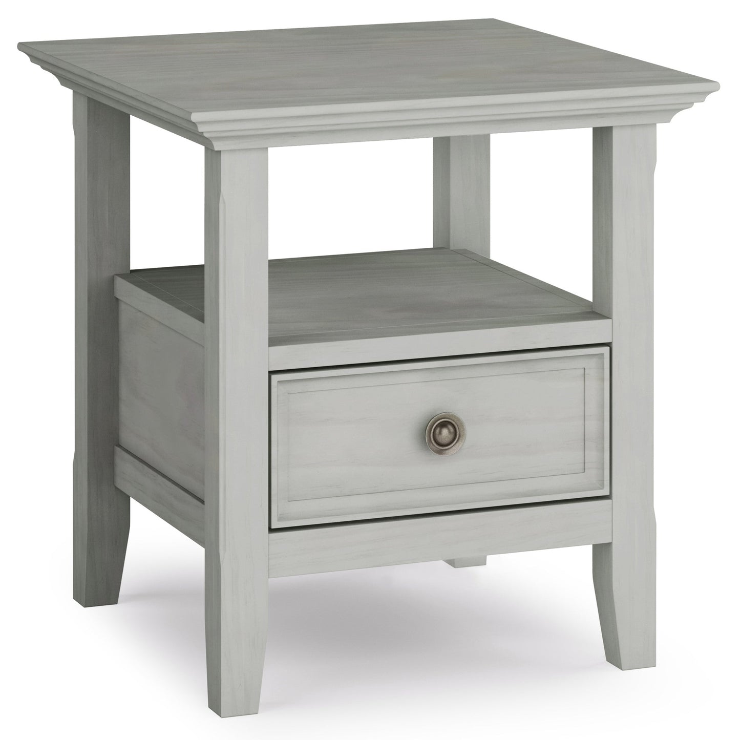 Fog Grey | Amherst End Side Table