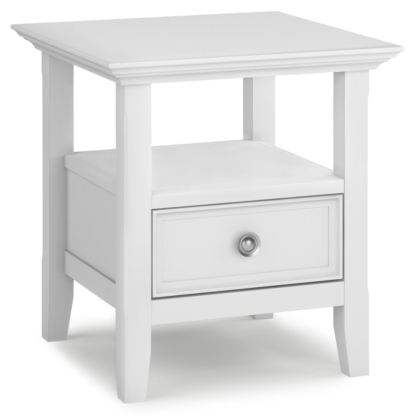 White | Amherst End Side Table