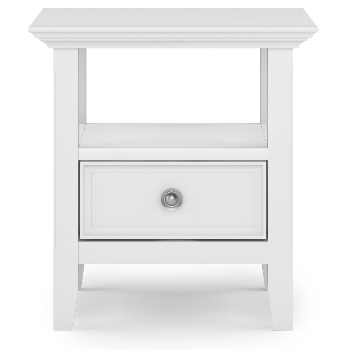 White | Amherst End Side Table