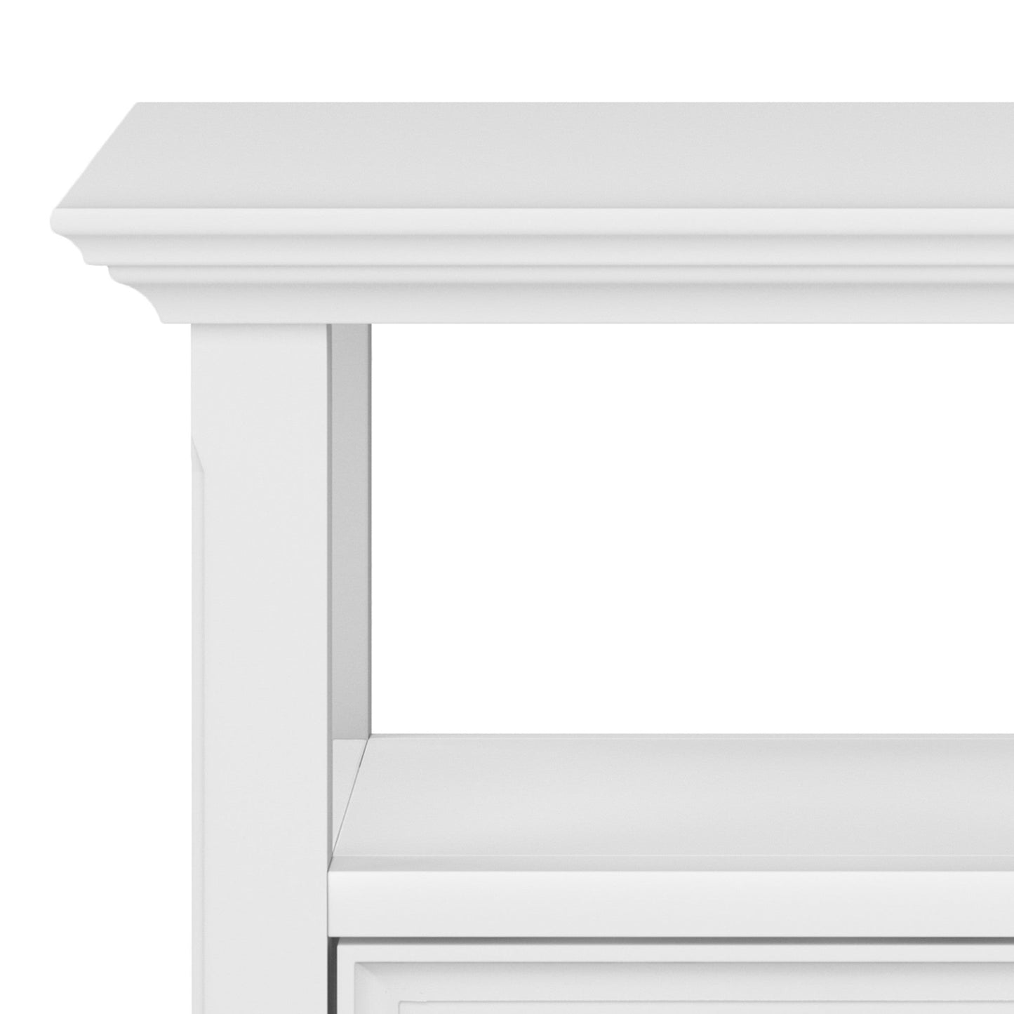 White | Amherst End Side Table