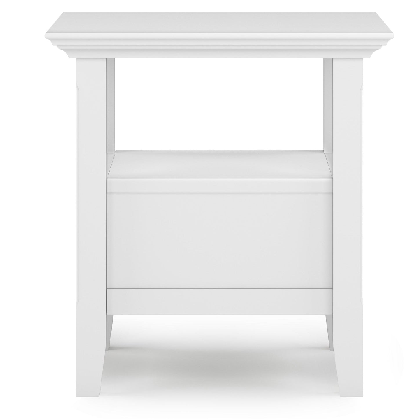 White | Amherst End Side Table