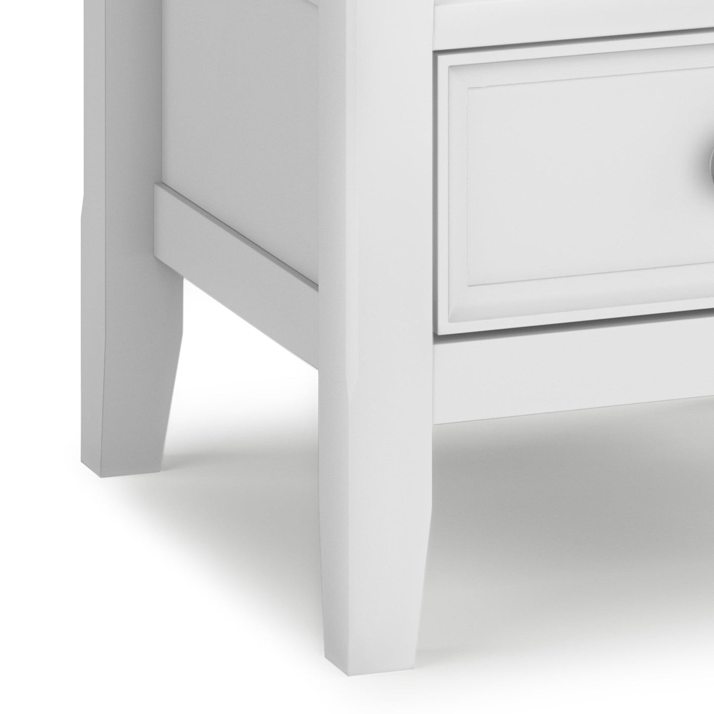 White | Amherst End Side Table