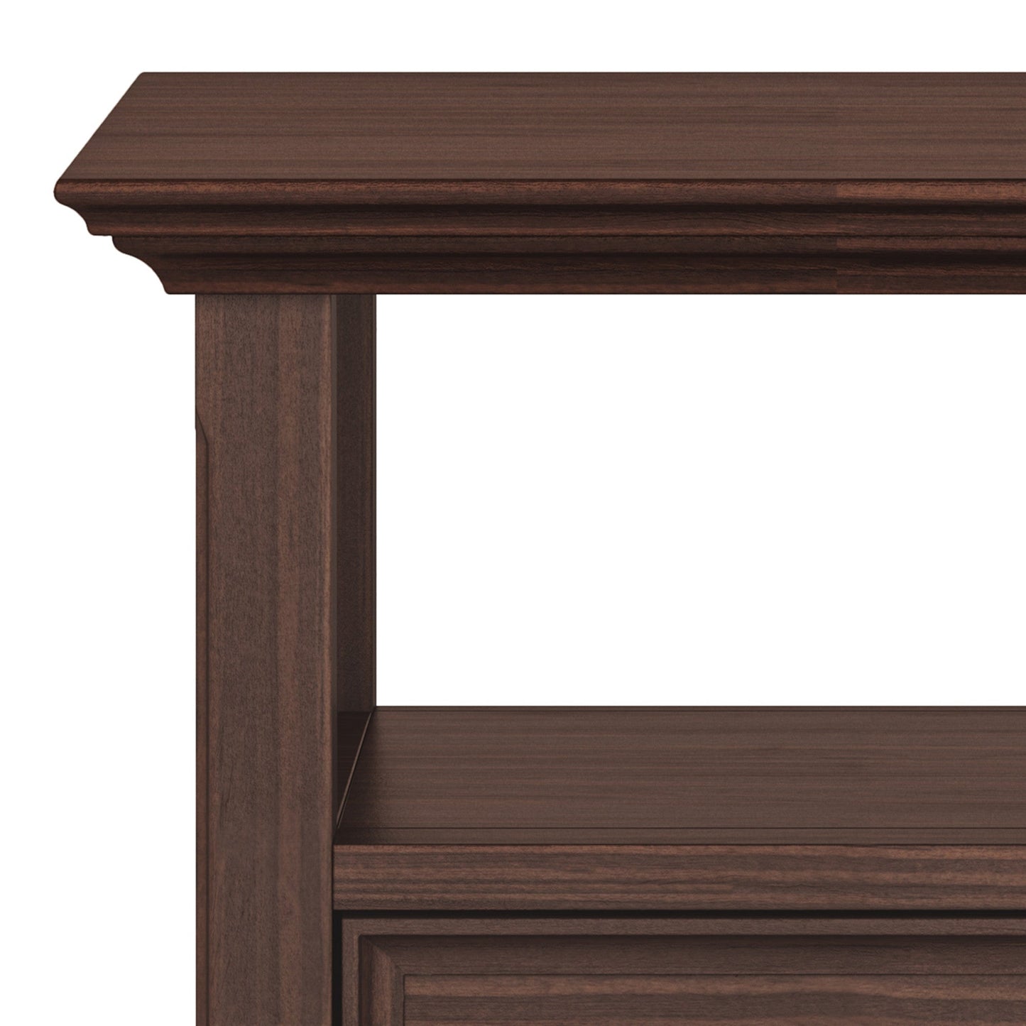 Warm Walnut Brown | Amherst End Side Table