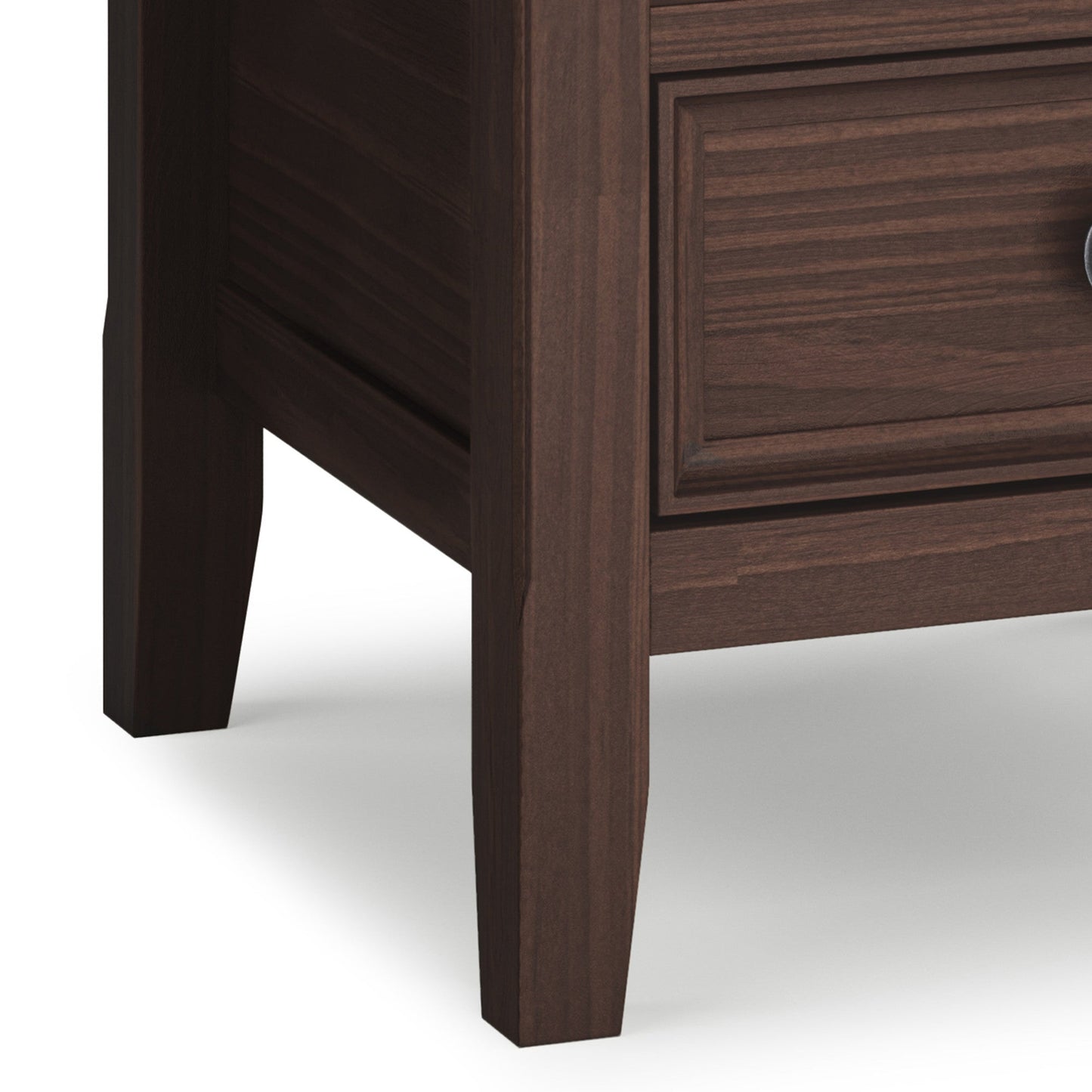 Warm Walnut Brown | Amherst End Side Table