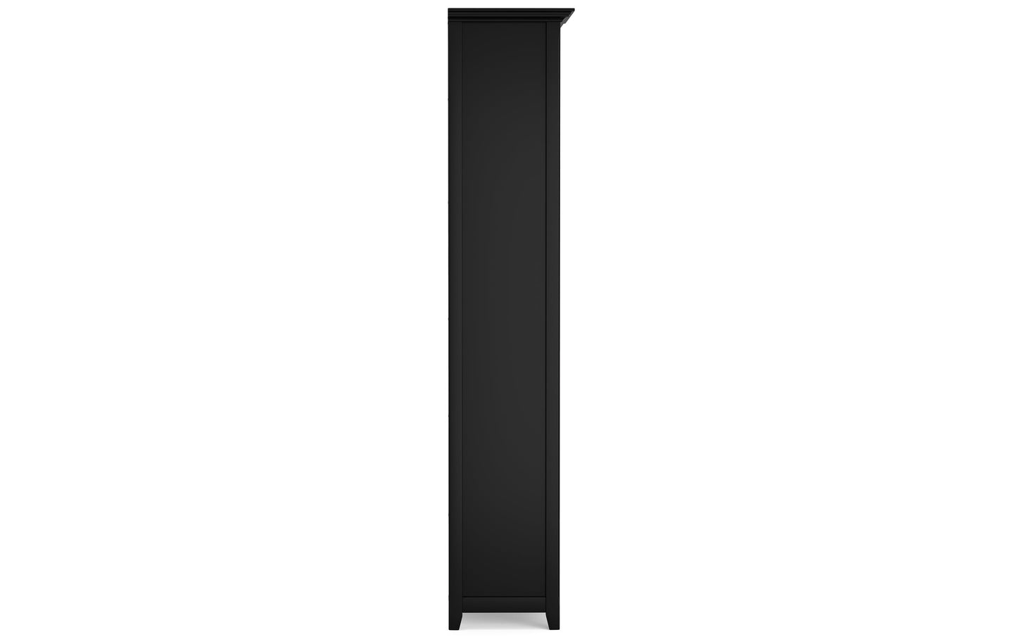 Black | Amherst 5 Shelf Bookcase